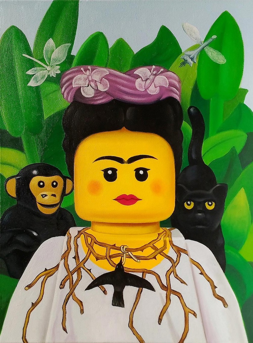 Discover Stefano Bolcato's Famous Paintings LEGO Recreations - Contemporary Art - LEGO Inspired Art - Paitings with Lego ➤ Discover the season's newest designs and inspirations. Visit Design Build Ideas at www.designbuildideas.eu #designbuildideas #LEGOArt #ContemporaryArt #FamousPaintings #StefanoBolcato @designbuildidea