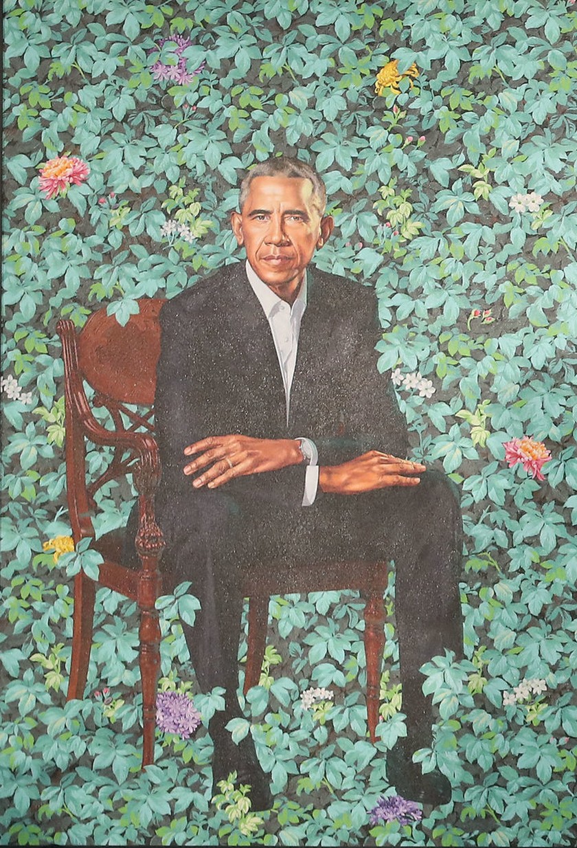 Check Out Barack and Michelle Obama's Official Presidential Portraits > Daily Design News > The latest news and trends in the design world > #barackandmichelleobamaofficialpresidentialportraits #presidentialportraits #dailydesignews
