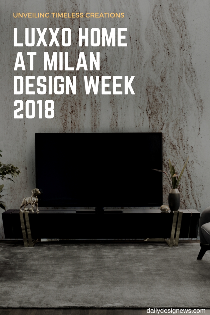 Luxxu Will Unveil Their Timeless Creations at Milan Design Week 2018