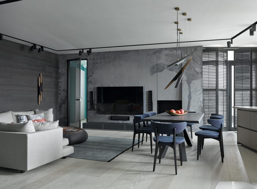 Interior Design Project: A Trendy Apartment in the Baltic Sea