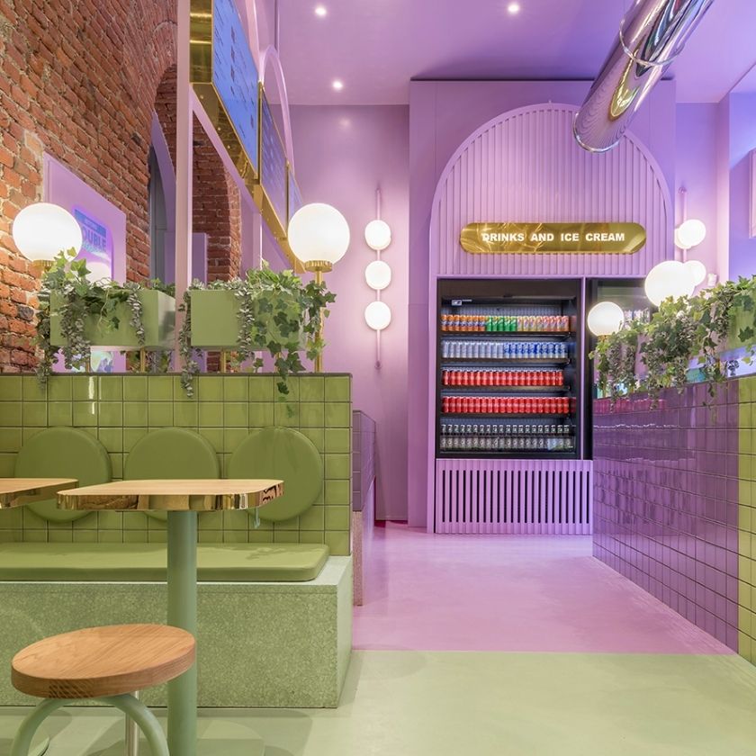 Inside Masquespacio's New Colorful Restaurant Design Project In Milan
