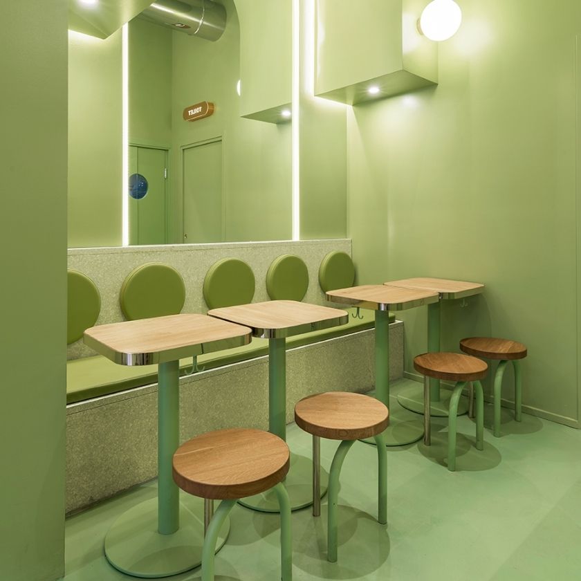 Inside Masquespacio's New Colorful Restaurant Design Project In Milan