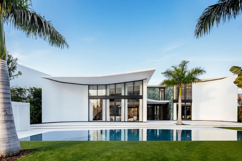 A Luxury Estate in Miami Beach - A 21$ Million Project by Achille Salvagni