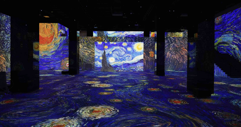 Infinity des Lumières - The Largest Digital Art Gallery