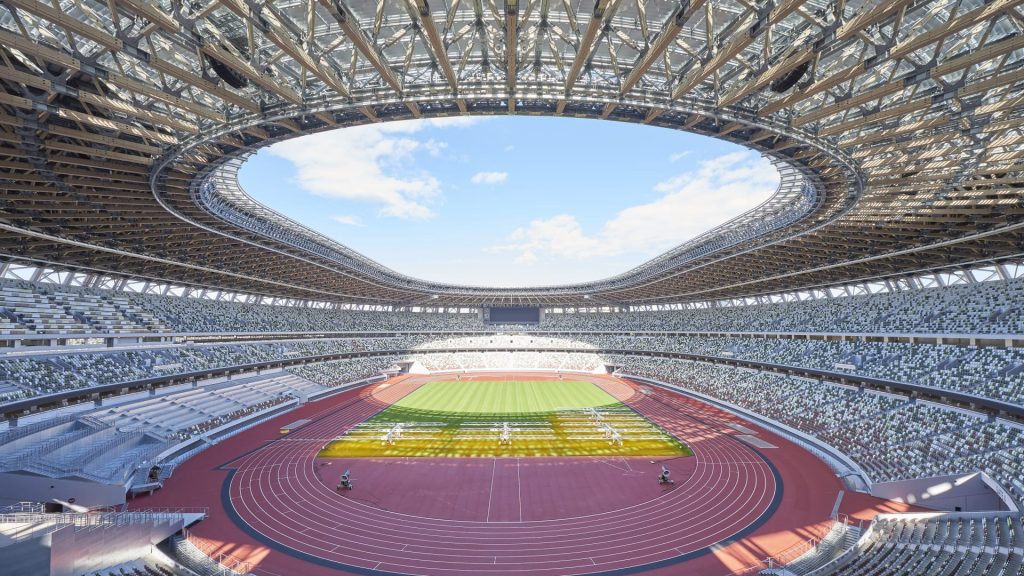 The National Stadium of Tokyo